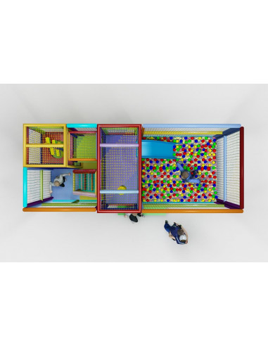 Parque Infantil Modular 2x5