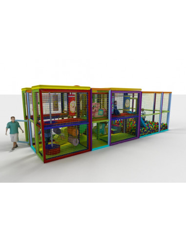 Parque Infantil Modular 3x8