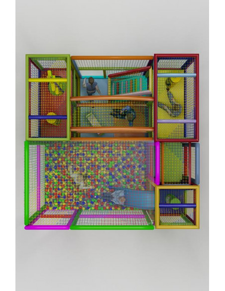 Parque Infantil Modular 4X4