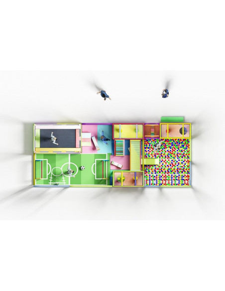 Parque Infantil Modular 4X10