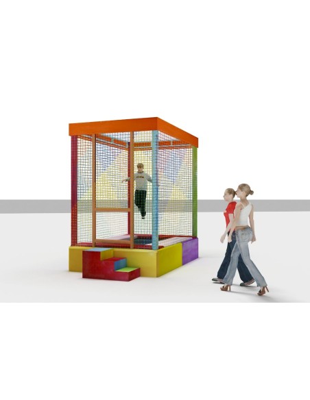 Cama Elástica Infantil 3x2