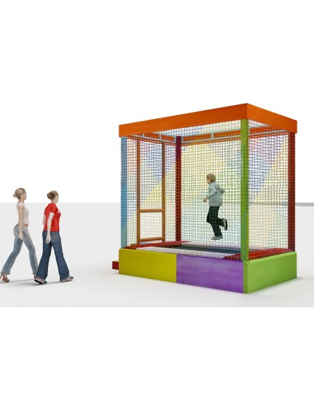 Cama Elástica Infantil 3x2