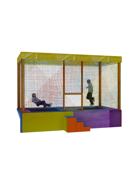 Cama Elástica Infantil Doble 4,70x2,35