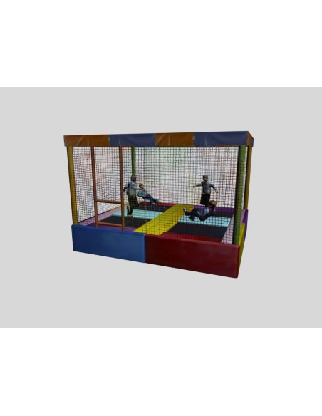 Bloque de 4 Camas Elásticas Infantiles