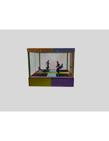 Bloque de 4 Camas Elásticas Infantiles