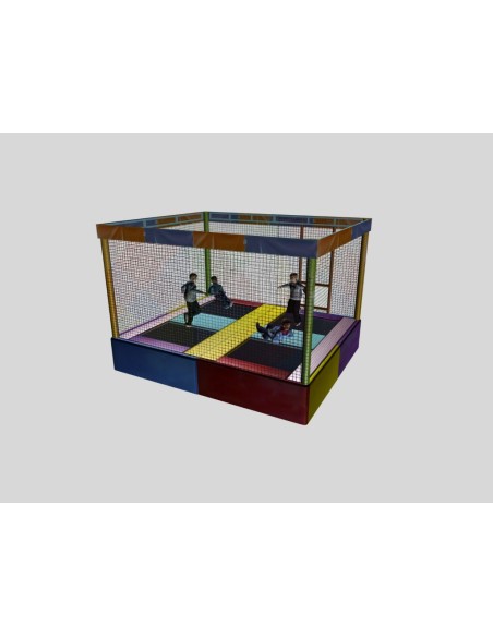 Bloque de 4 Camas Elásticas Infantiles