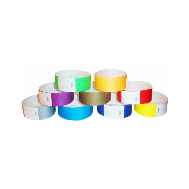 Pulsera de Control Tyveck