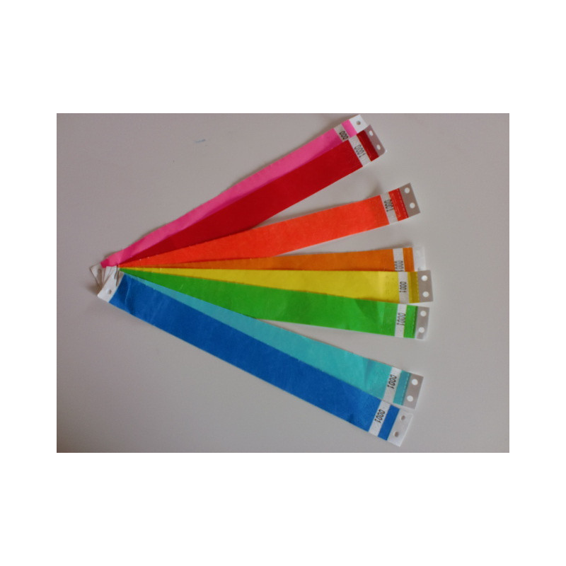 Pulsera de Control Tyveck
